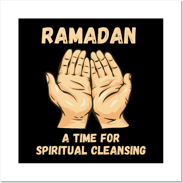 Ramadan, A time for spiritual cleansing. Welcoming Ramadan with faith and Joy Wall Art by KIRBY-Z Studio